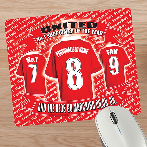 man utd mouse mat